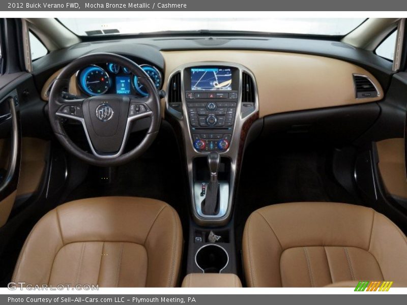 Mocha Bronze Metallic / Cashmere 2012 Buick Verano FWD