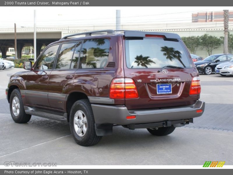 Mahogany Pearl / Oak 2000 Toyota Land Cruiser