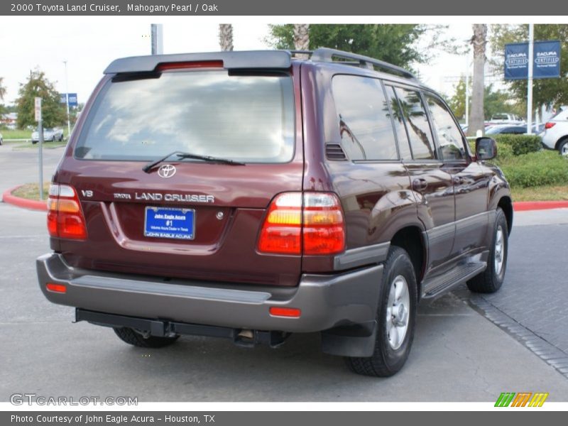 Mahogany Pearl / Oak 2000 Toyota Land Cruiser