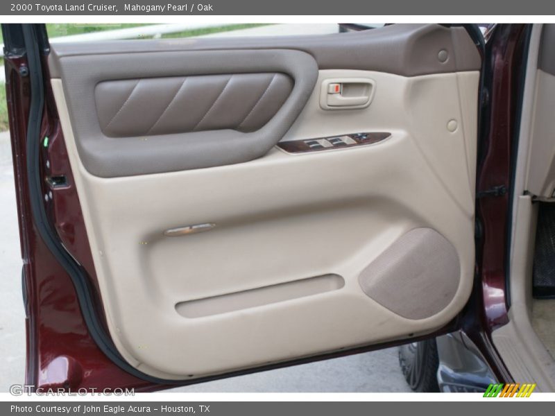 Mahogany Pearl / Oak 2000 Toyota Land Cruiser