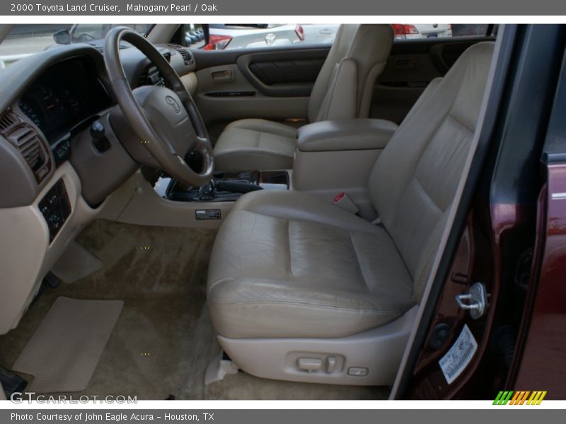 Mahogany Pearl / Oak 2000 Toyota Land Cruiser
