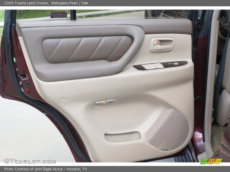 Mahogany Pearl / Oak 2000 Toyota Land Cruiser