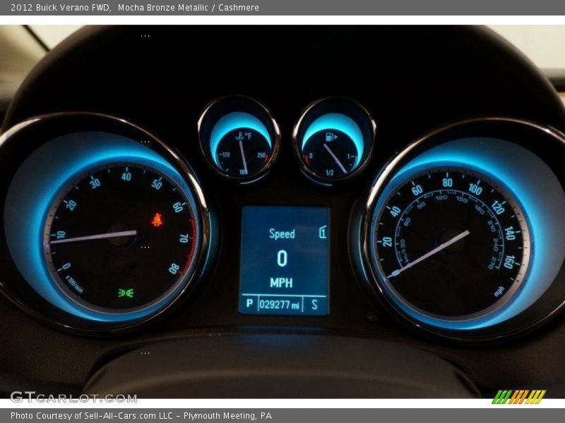 Mocha Bronze Metallic / Cashmere 2012 Buick Verano FWD