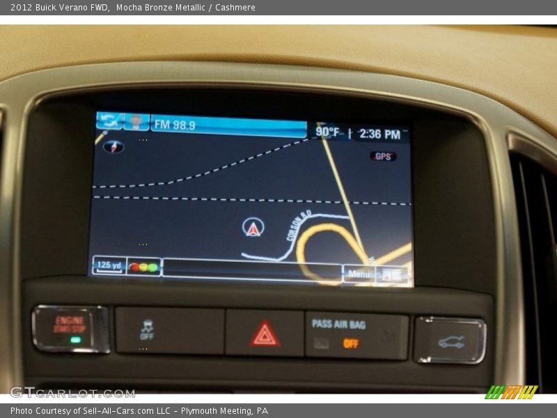 Mocha Bronze Metallic / Cashmere 2012 Buick Verano FWD