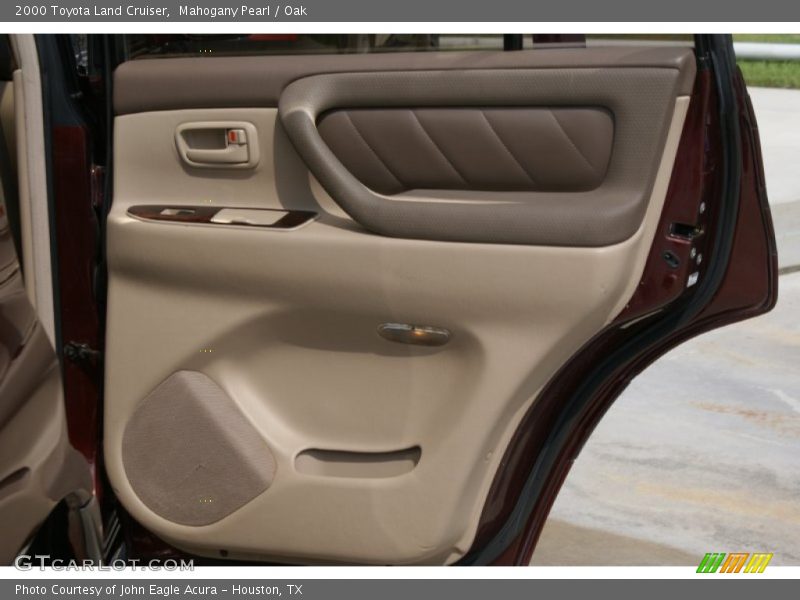 Mahogany Pearl / Oak 2000 Toyota Land Cruiser