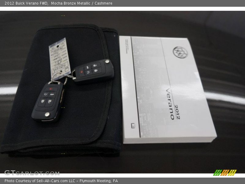 Mocha Bronze Metallic / Cashmere 2012 Buick Verano FWD
