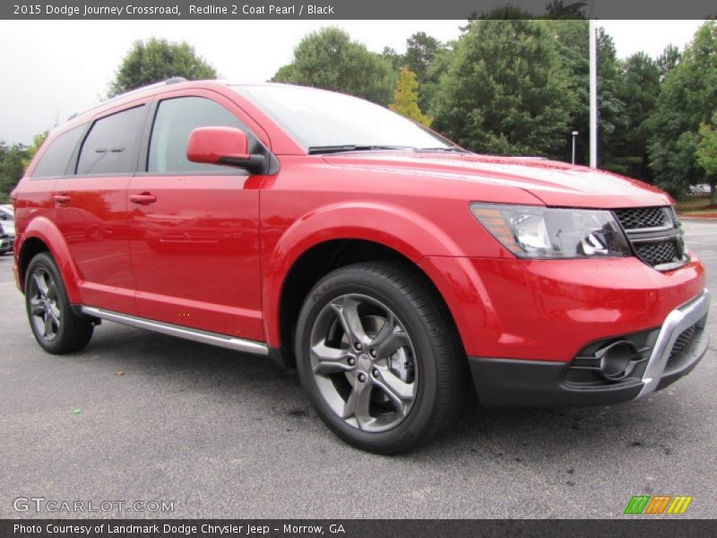 Redline 2 Coat Pearl / Black 2015 Dodge Journey Crossroad