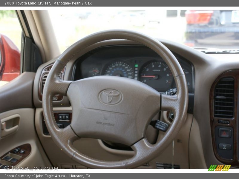 Mahogany Pearl / Oak 2000 Toyota Land Cruiser