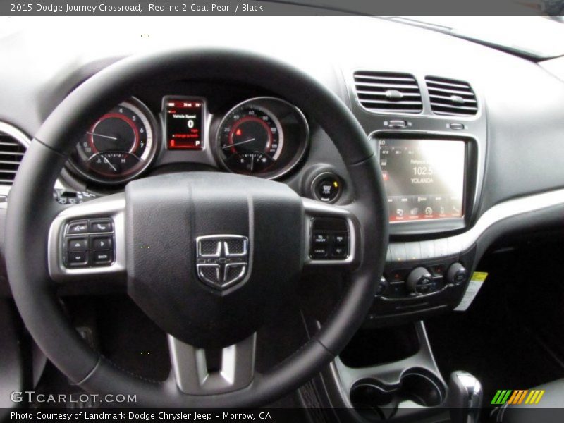 Redline 2 Coat Pearl / Black 2015 Dodge Journey Crossroad