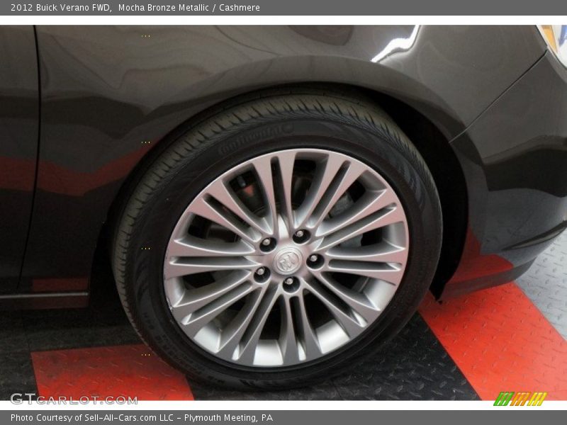 Mocha Bronze Metallic / Cashmere 2012 Buick Verano FWD