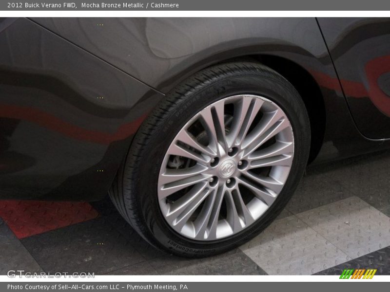 Mocha Bronze Metallic / Cashmere 2012 Buick Verano FWD