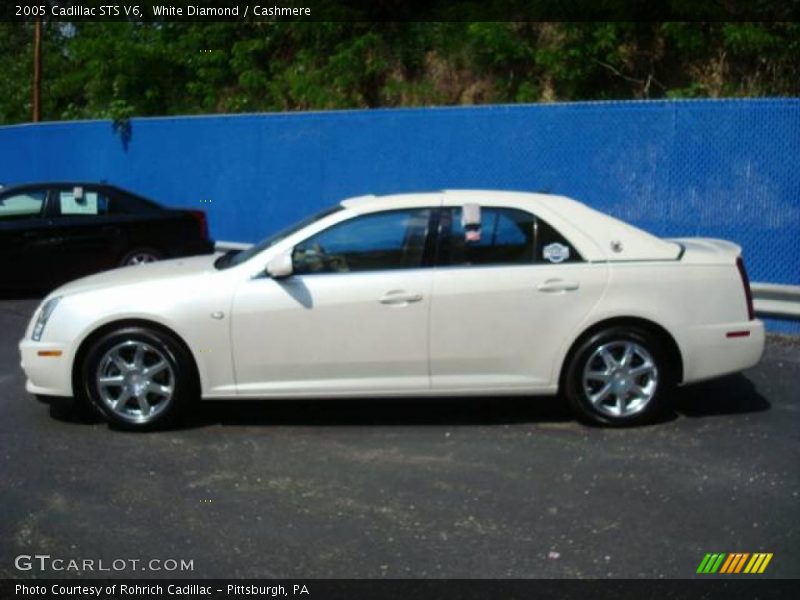 White Diamond / Cashmere 2005 Cadillac STS V6