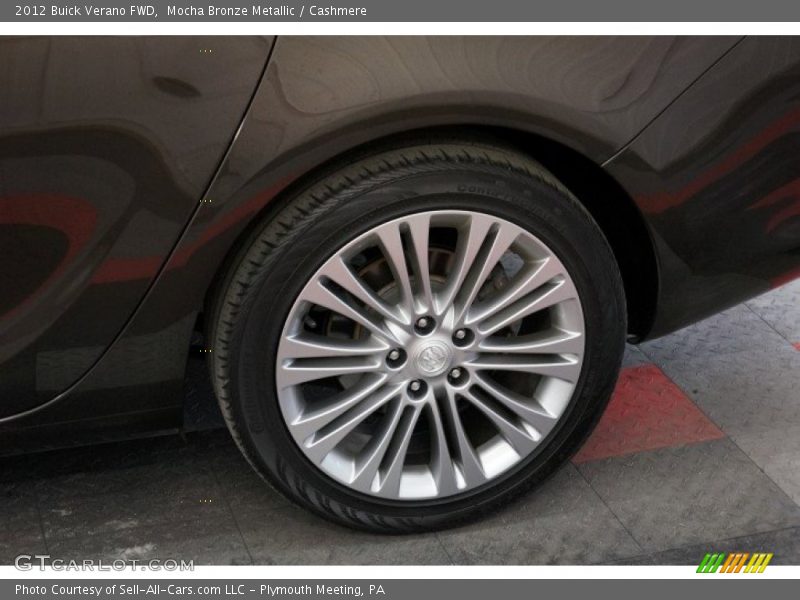 Mocha Bronze Metallic / Cashmere 2012 Buick Verano FWD
