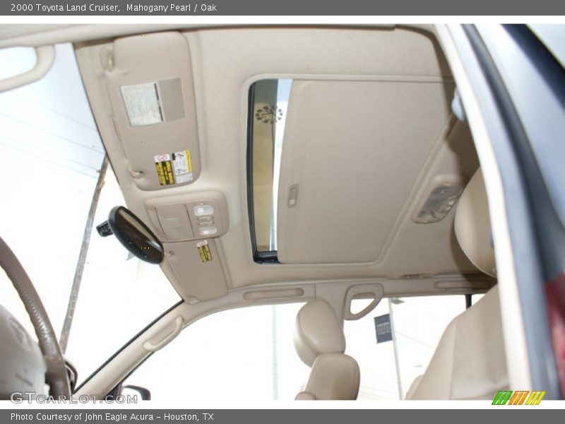 Mahogany Pearl / Oak 2000 Toyota Land Cruiser