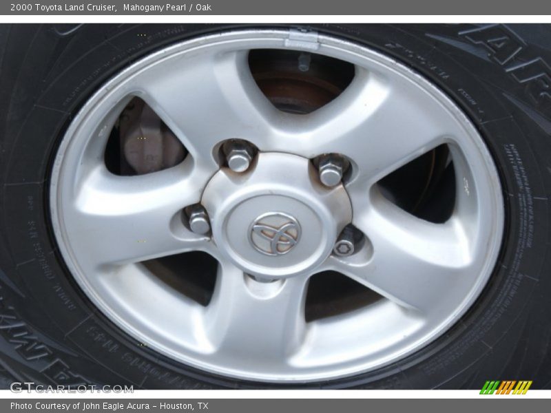 Mahogany Pearl / Oak 2000 Toyota Land Cruiser