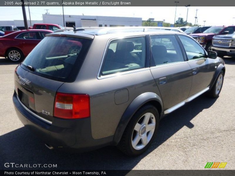 Alpaka Beige Metallic / Ecru/Light Brown 2005 Audi Allroad 2.7T quattro