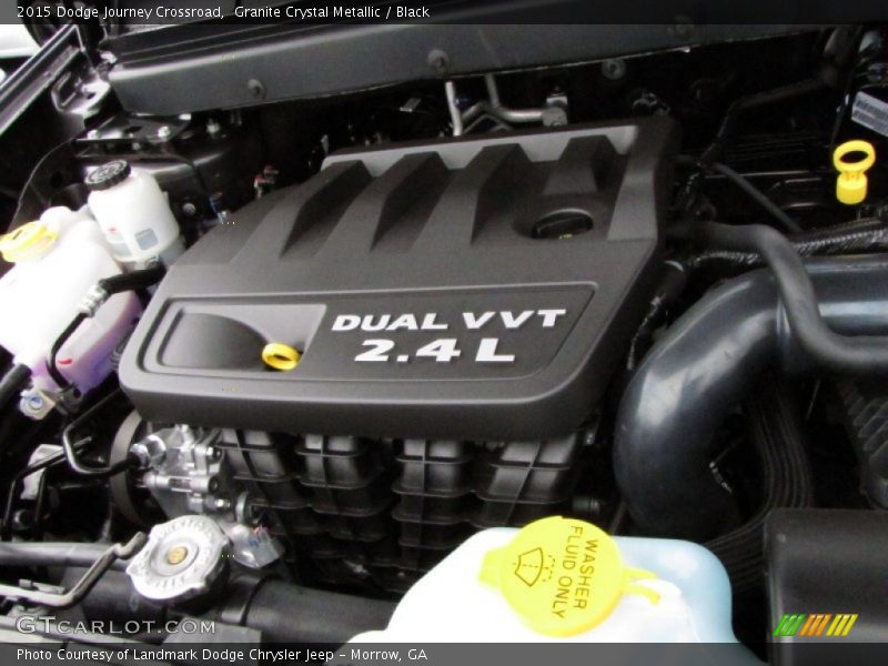 Granite Crystal Metallic / Black 2015 Dodge Journey Crossroad
