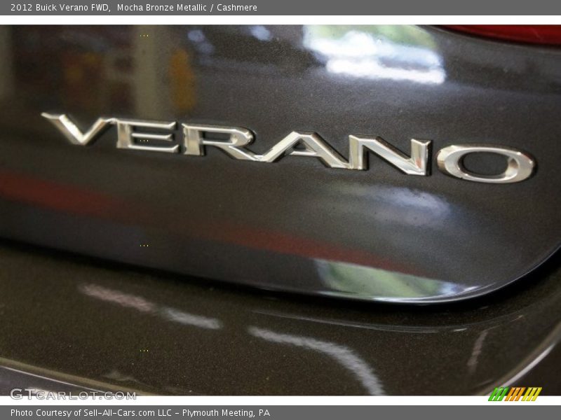 Mocha Bronze Metallic / Cashmere 2012 Buick Verano FWD