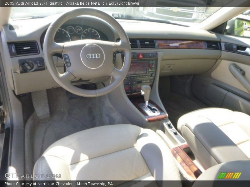 Alpaka Beige Metallic / Ecru/Light Brown 2005 Audi Allroad 2.7T quattro