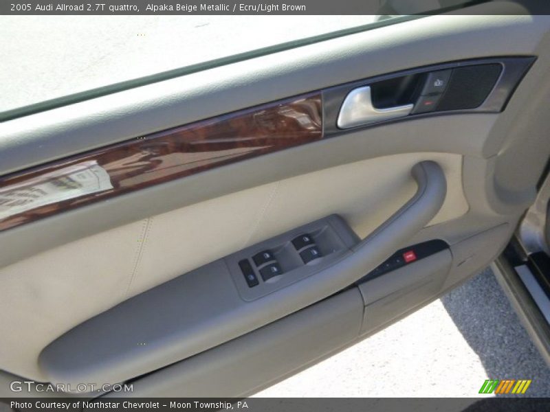 Alpaka Beige Metallic / Ecru/Light Brown 2005 Audi Allroad 2.7T quattro