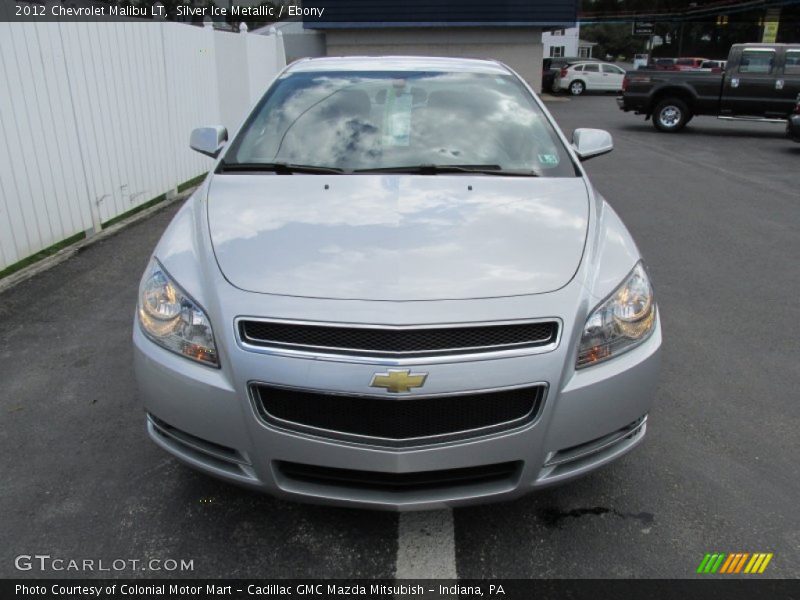 Silver Ice Metallic / Ebony 2012 Chevrolet Malibu LT