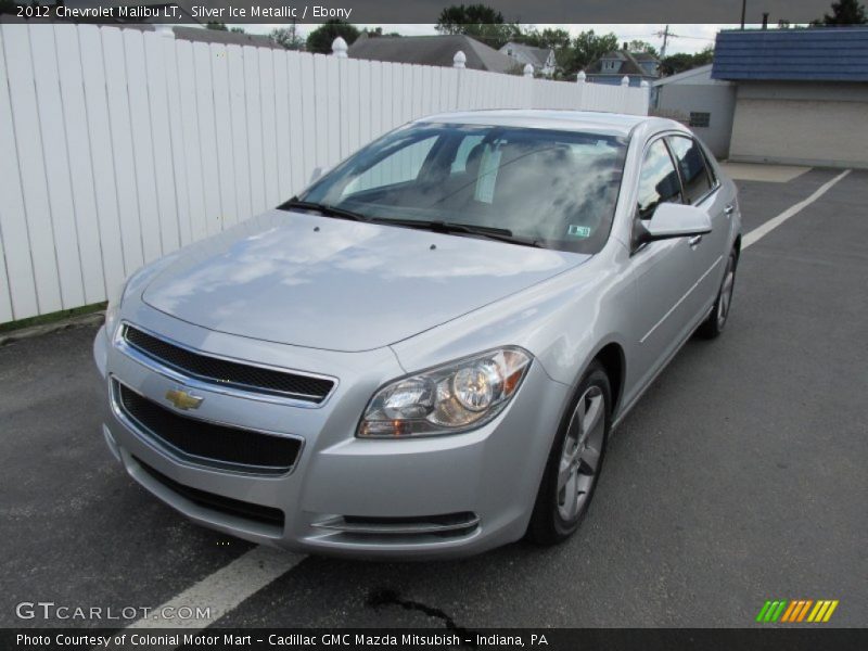 Silver Ice Metallic / Ebony 2012 Chevrolet Malibu LT