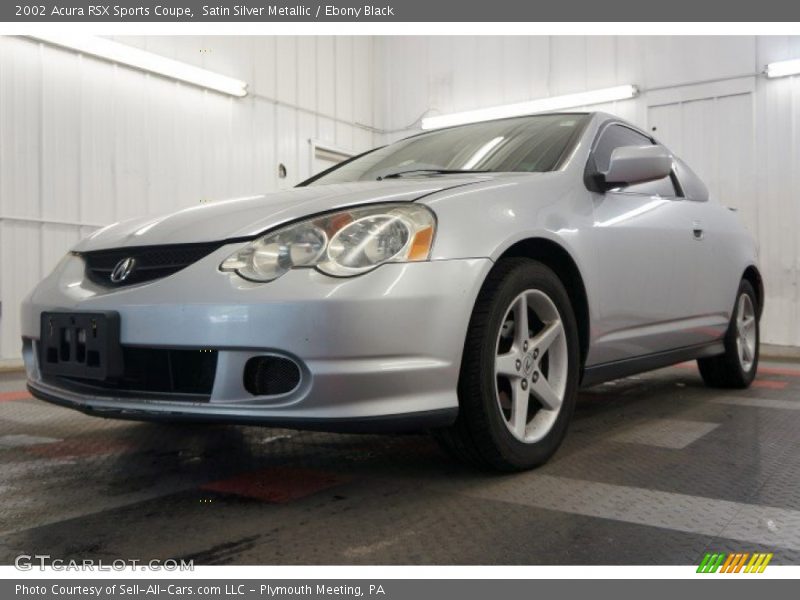 Satin Silver Metallic / Ebony Black 2002 Acura RSX Sports Coupe