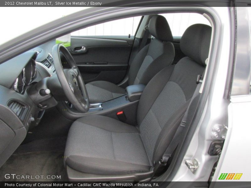 Silver Ice Metallic / Ebony 2012 Chevrolet Malibu LT