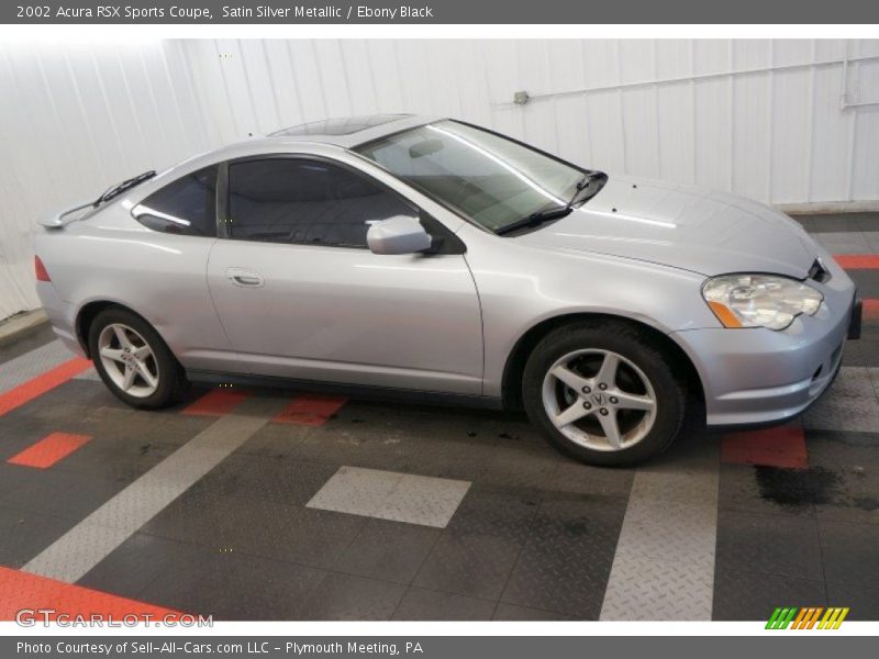 Satin Silver Metallic / Ebony Black 2002 Acura RSX Sports Coupe