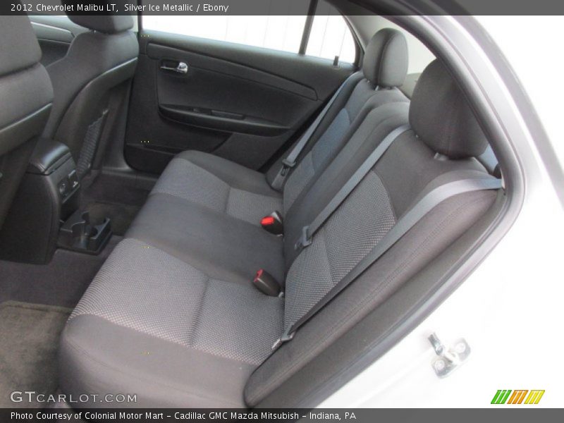 Silver Ice Metallic / Ebony 2012 Chevrolet Malibu LT