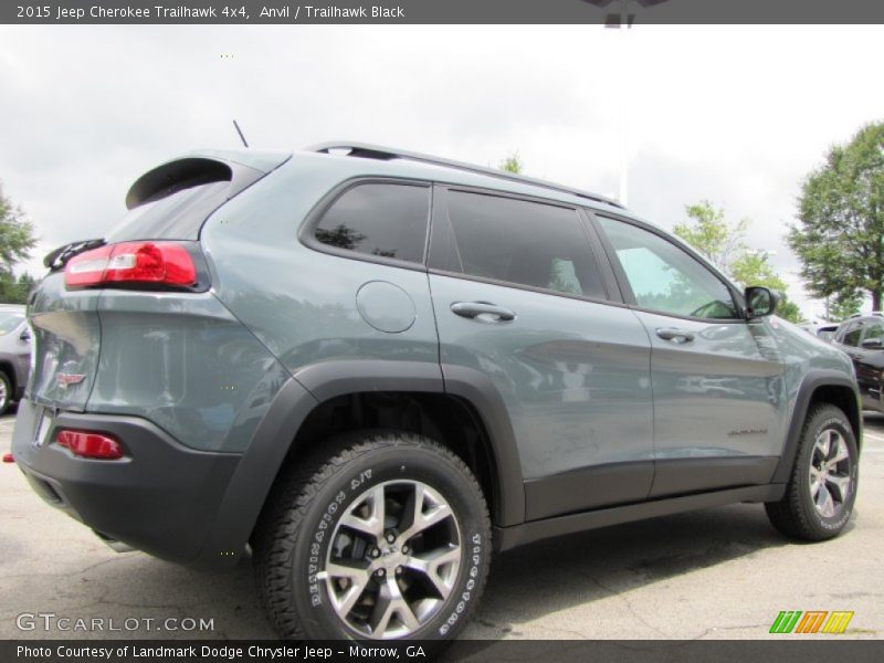 Anvil / Trailhawk Black 2015 Jeep Cherokee Trailhawk 4x4