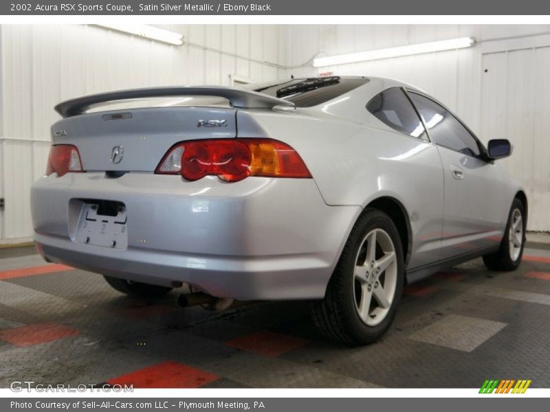 Satin Silver Metallic / Ebony Black 2002 Acura RSX Sports Coupe