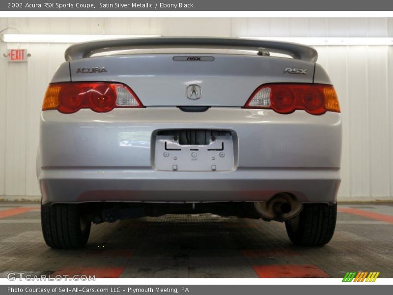 Satin Silver Metallic / Ebony Black 2002 Acura RSX Sports Coupe