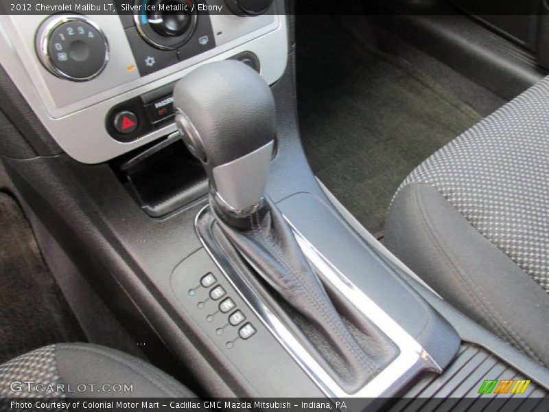 Silver Ice Metallic / Ebony 2012 Chevrolet Malibu LT