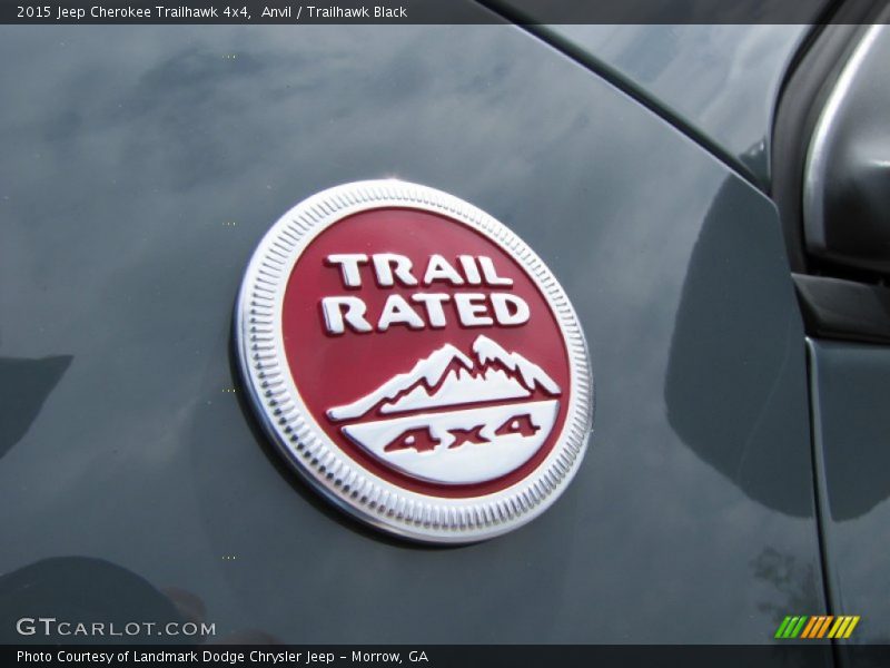 Anvil / Trailhawk Black 2015 Jeep Cherokee Trailhawk 4x4