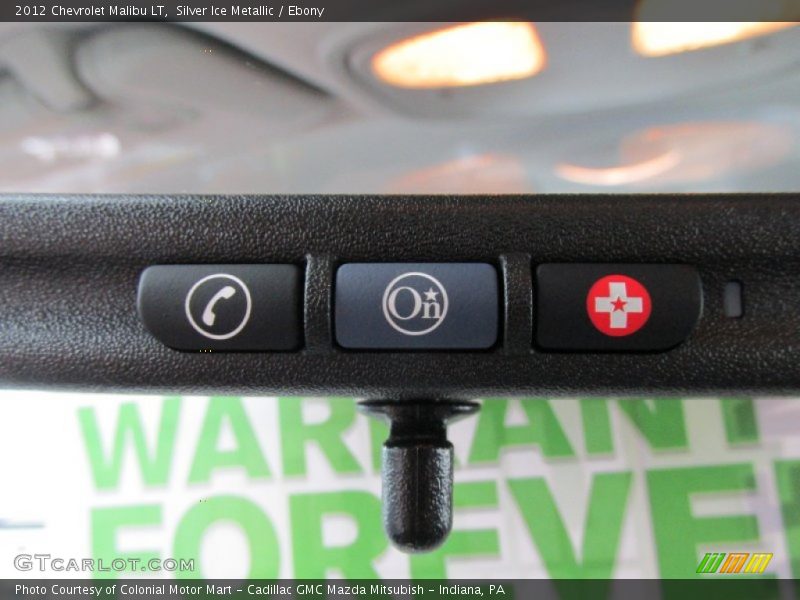 Silver Ice Metallic / Ebony 2012 Chevrolet Malibu LT