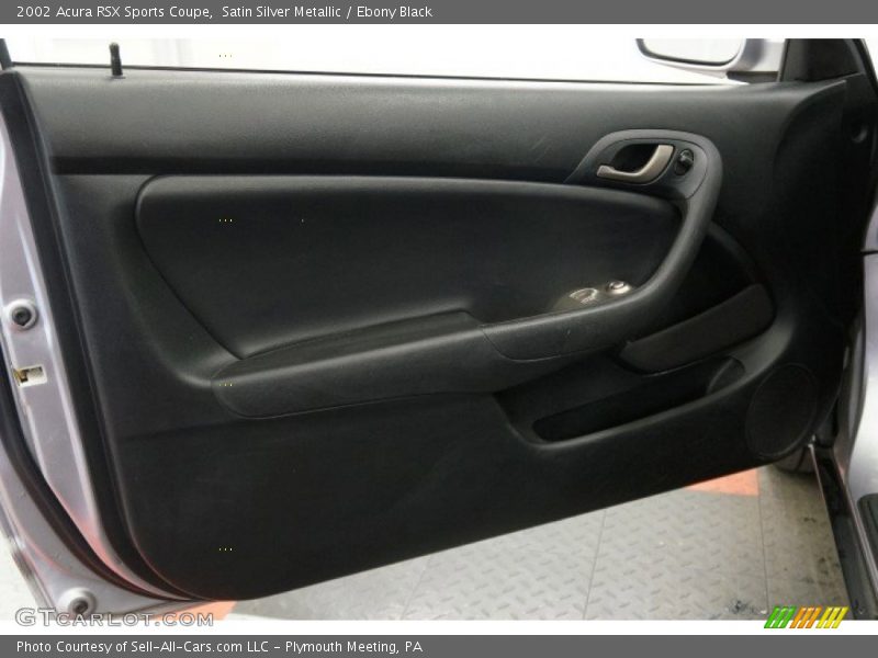 Satin Silver Metallic / Ebony Black 2002 Acura RSX Sports Coupe