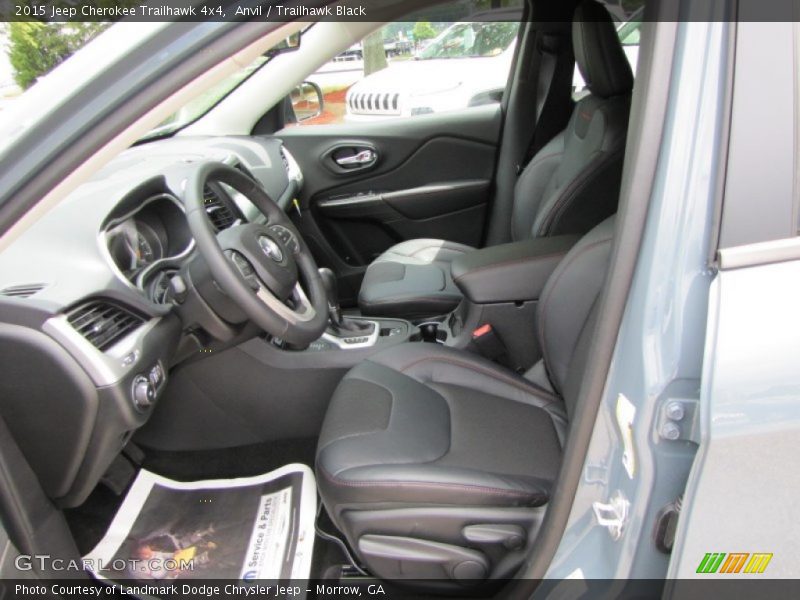 Anvil / Trailhawk Black 2015 Jeep Cherokee Trailhawk 4x4