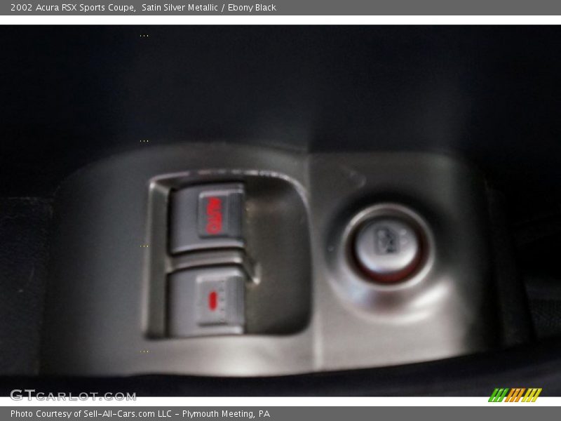 Satin Silver Metallic / Ebony Black 2002 Acura RSX Sports Coupe