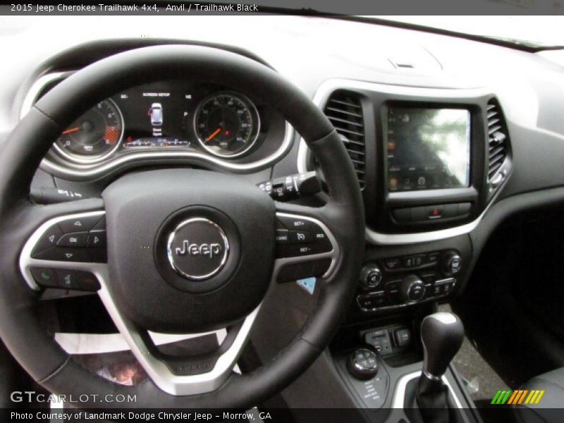 Anvil / Trailhawk Black 2015 Jeep Cherokee Trailhawk 4x4