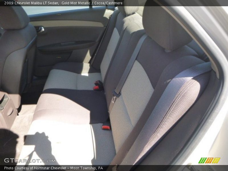 Gold Mist Metallic / Cocoa/Cashmere 2009 Chevrolet Malibu LT Sedan