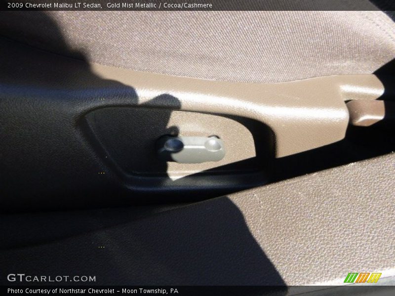 Gold Mist Metallic / Cocoa/Cashmere 2009 Chevrolet Malibu LT Sedan