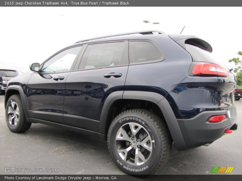  2015 Cherokee Trailhawk 4x4 True Blue Pearl