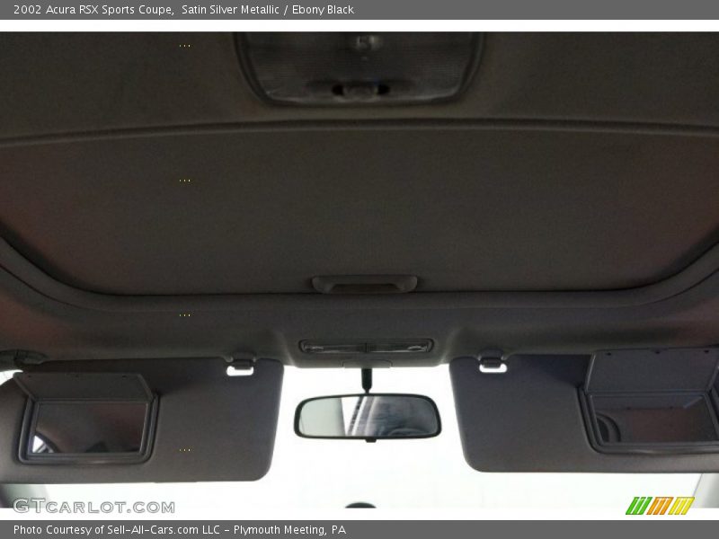 Satin Silver Metallic / Ebony Black 2002 Acura RSX Sports Coupe