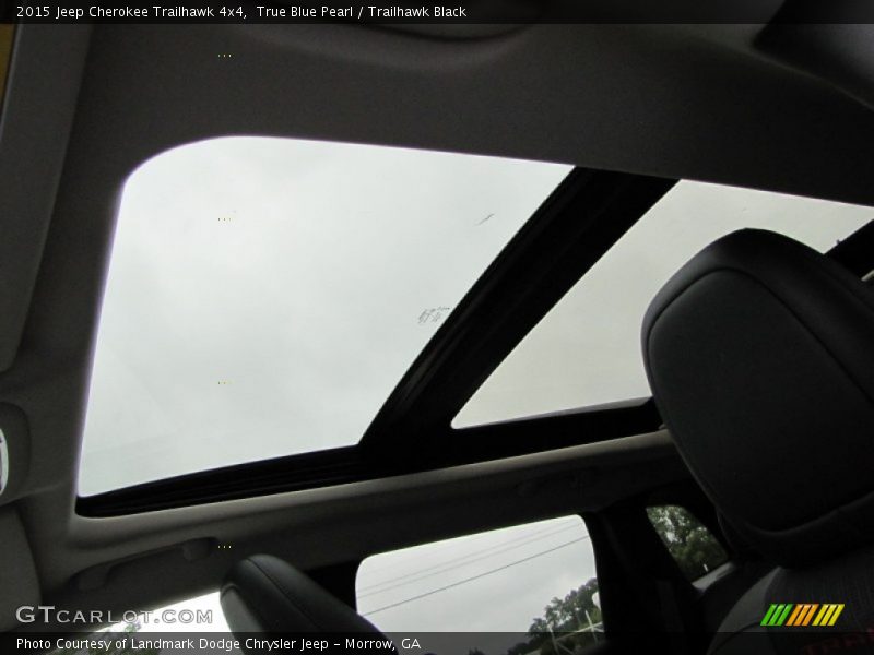 Sunroof of 2015 Cherokee Trailhawk 4x4