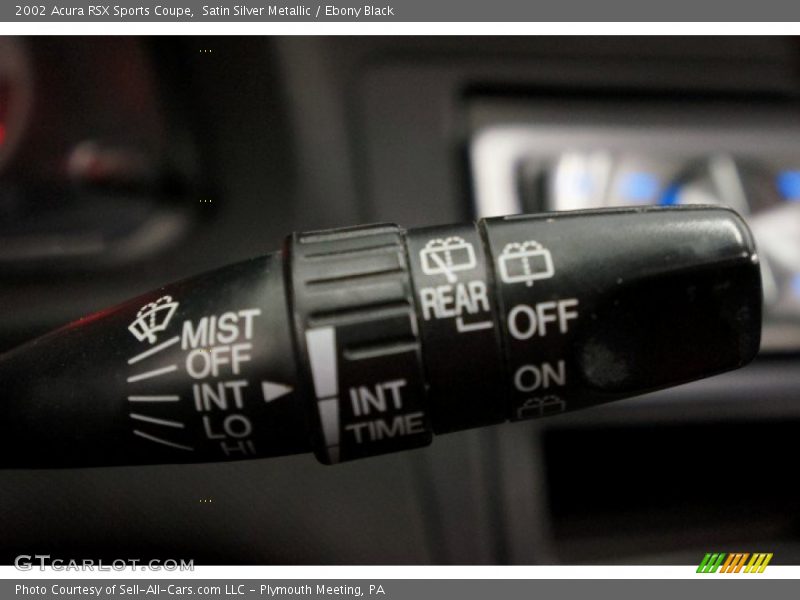 Satin Silver Metallic / Ebony Black 2002 Acura RSX Sports Coupe