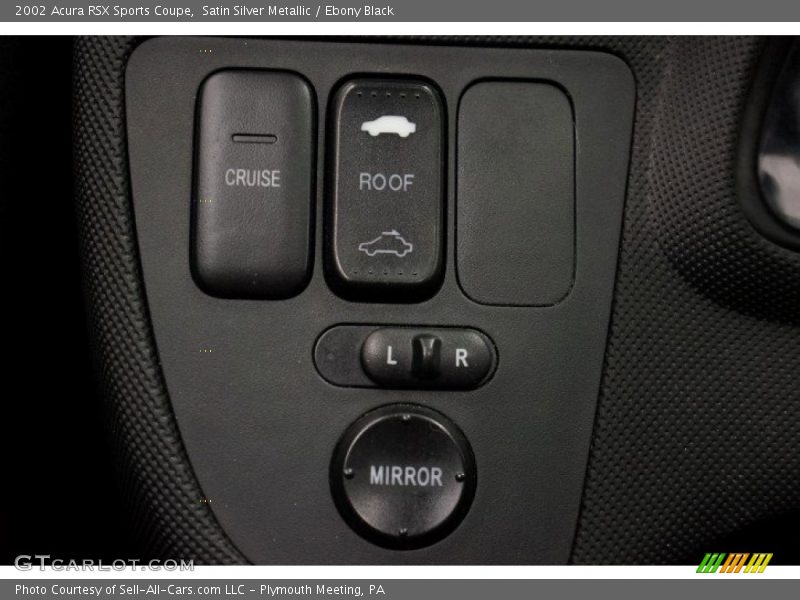 Satin Silver Metallic / Ebony Black 2002 Acura RSX Sports Coupe