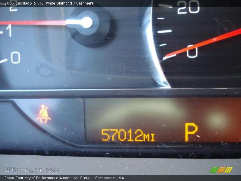 White Diamond / Cashmere 2005 Cadillac STS V6