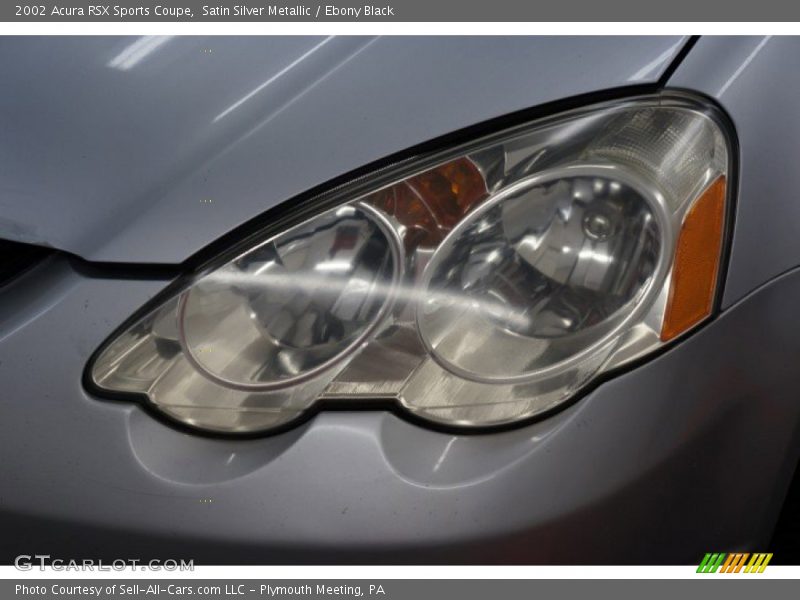 Satin Silver Metallic / Ebony Black 2002 Acura RSX Sports Coupe