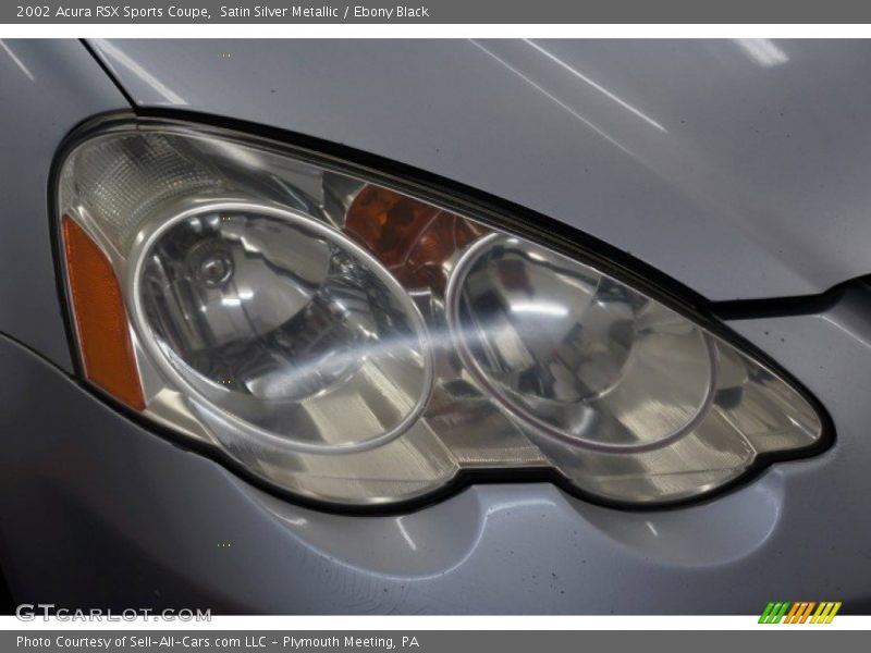 Satin Silver Metallic / Ebony Black 2002 Acura RSX Sports Coupe